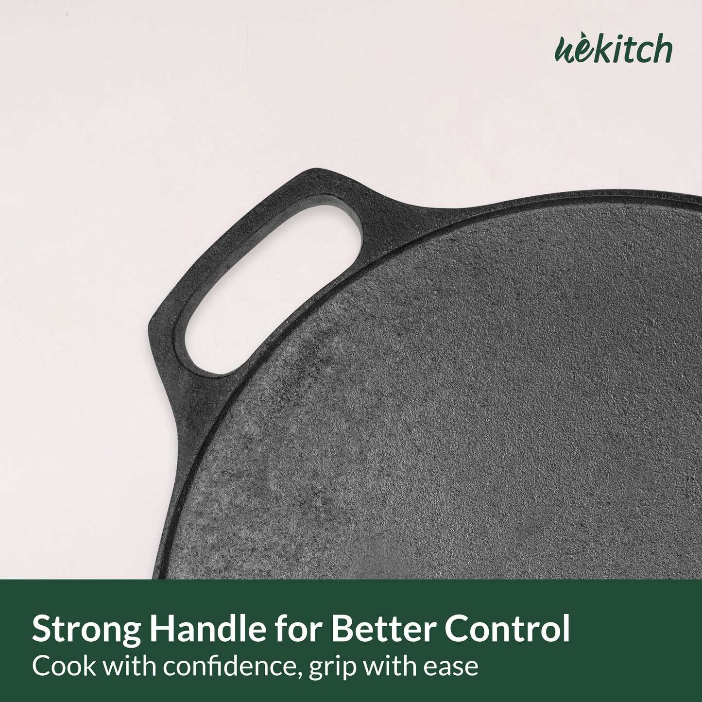 Induction friendly cast iron tawa in india